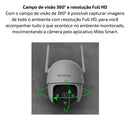 Kit 2 Câmeras De Video Wi-fi Full Hd Im7 Full Color Branca Intelbras