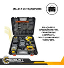 Super Chave de Impacto 48V – Kit Completo com 35 Peças e Maleta Premium!