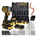Super Chave de Impacto 48V – Kit Completo com 35 Peças e Maleta Premium!