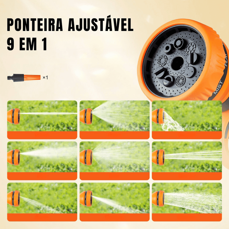 Super Carretel Vevor 40m – Regue, Lave e Cuide com Facilidade